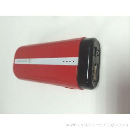 Bestselling Popular Colorful Portable Charger with 6,000mAh Capacity